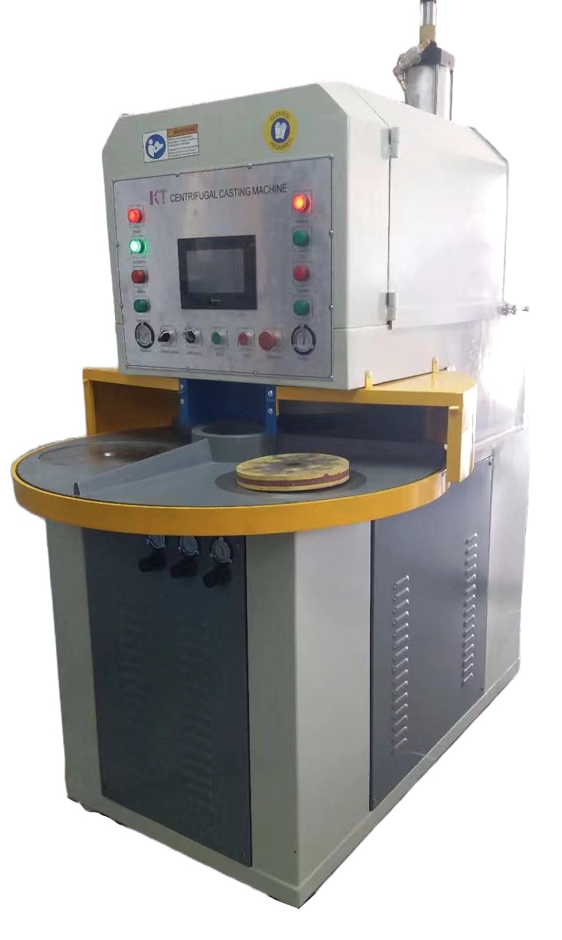 3-station centrifugal csting machine