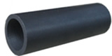 Boron carbide straight bore nozzle