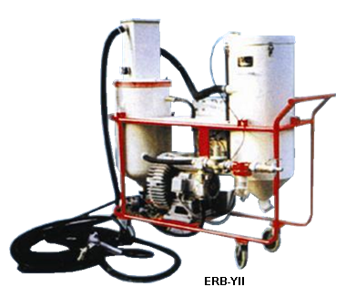 vacuum closed circuit pressure blast machine