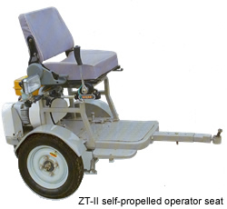 self propell operator seat