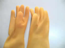 sand blasting gloves